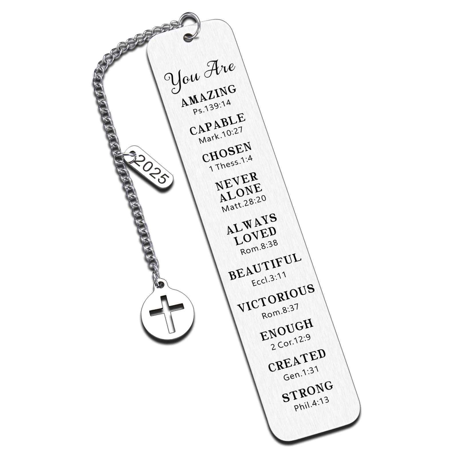 Christian Bookmark Gifts for Women Men First Communion Gifts for Teen Girls Boys Confirmation Baptism Gifts for Girls Religious Gifts Bible Verse Bookmark for Book Lovers Teenage Girls Catholic Easter