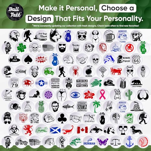 Ball Tatt Finger Golf Ball Stamp
