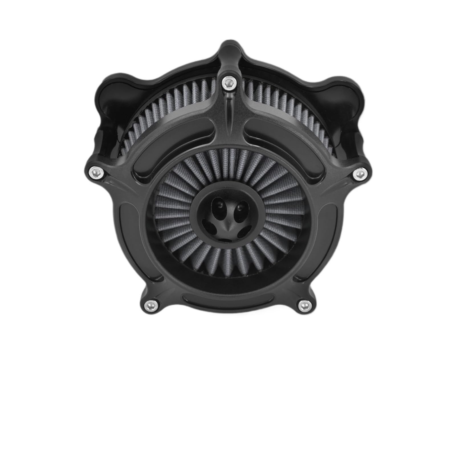 Pianka Filtr Powietrza Pasuje do Harley Touring FLHT FLHX Sportster XL Dyna Softail FLHC Filtr powietrza motocyklowy Szary element czyszczący zestaw dolotowy(Gray Air Filter B)