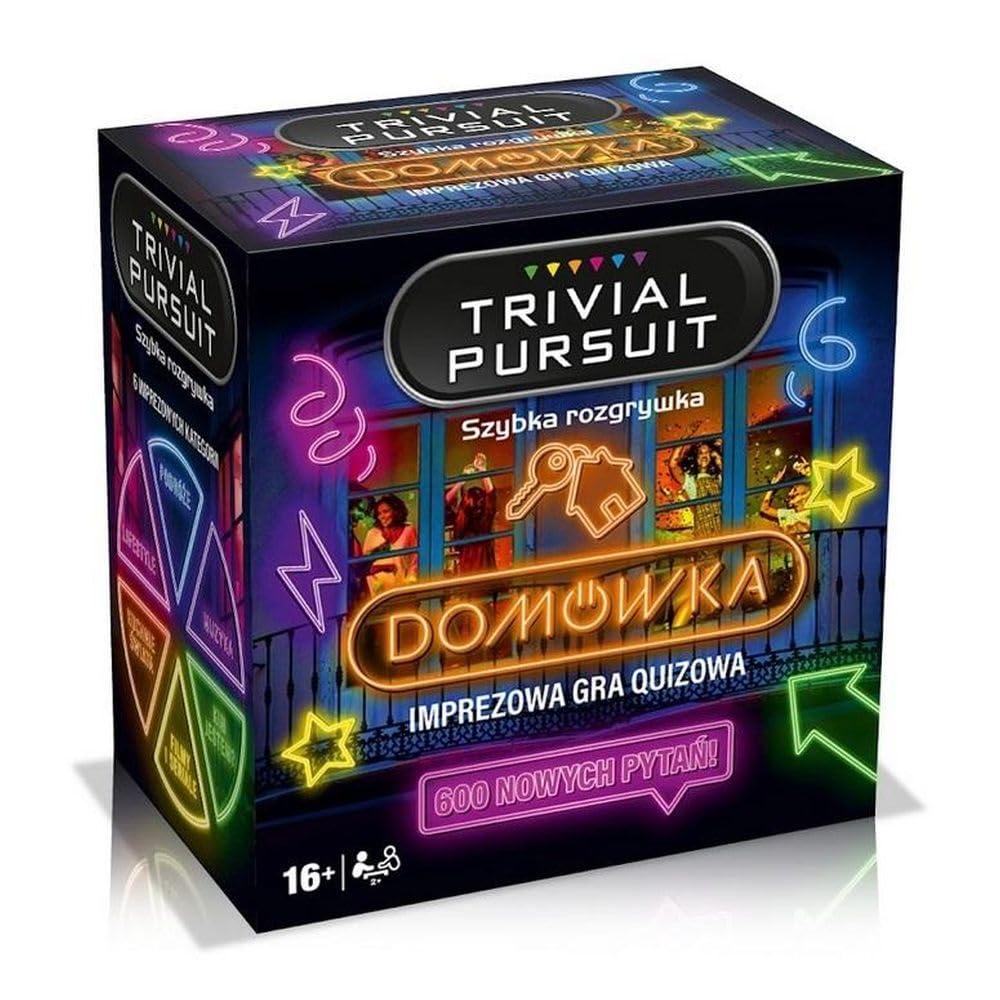 Trivial Pursuit Domówka Refresh 2023 Polska Gra Karty Polish Board Game Po Polsku
