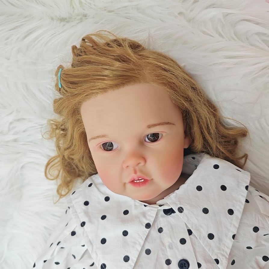 Amazon.co.jp: Meeler リボーンドール 80cm リアルで巻き毛のかわいい