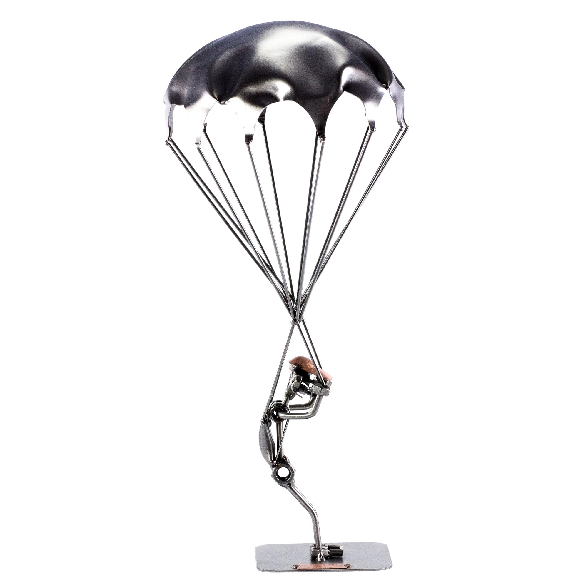 Steelman24 Omini Di Viti Baseball 2 Persone – Regalo Originale Fatto A Mano In Metallo, Modellino Unico Per Collezionisti E Appassionati Di Sport