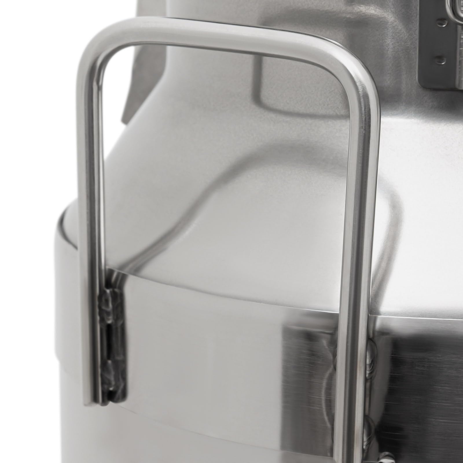 Milchkanne Edelstahl,10L Milch Transportkanne Milchkrug Transportkrug Edelstahlkanne, Verdickte Luftdichte Milch Eimer mit Deckel,Molkerei Milch Kanne zum Transportieren oder zur Aufbewahrung