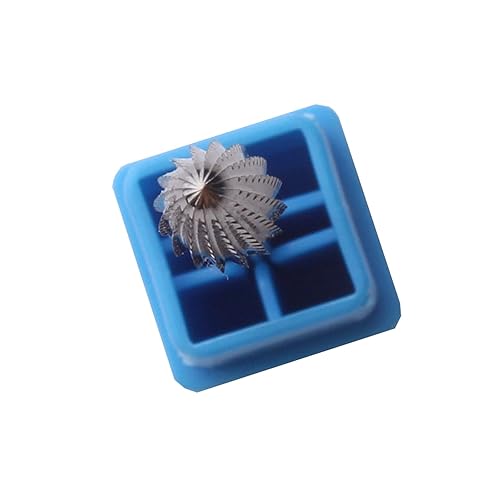 Miniatura 10 de Brocas de carburo para cutícula, cono cónico, herramienta de manicura, pedicura, accesorios para manicura, grano medio, plata