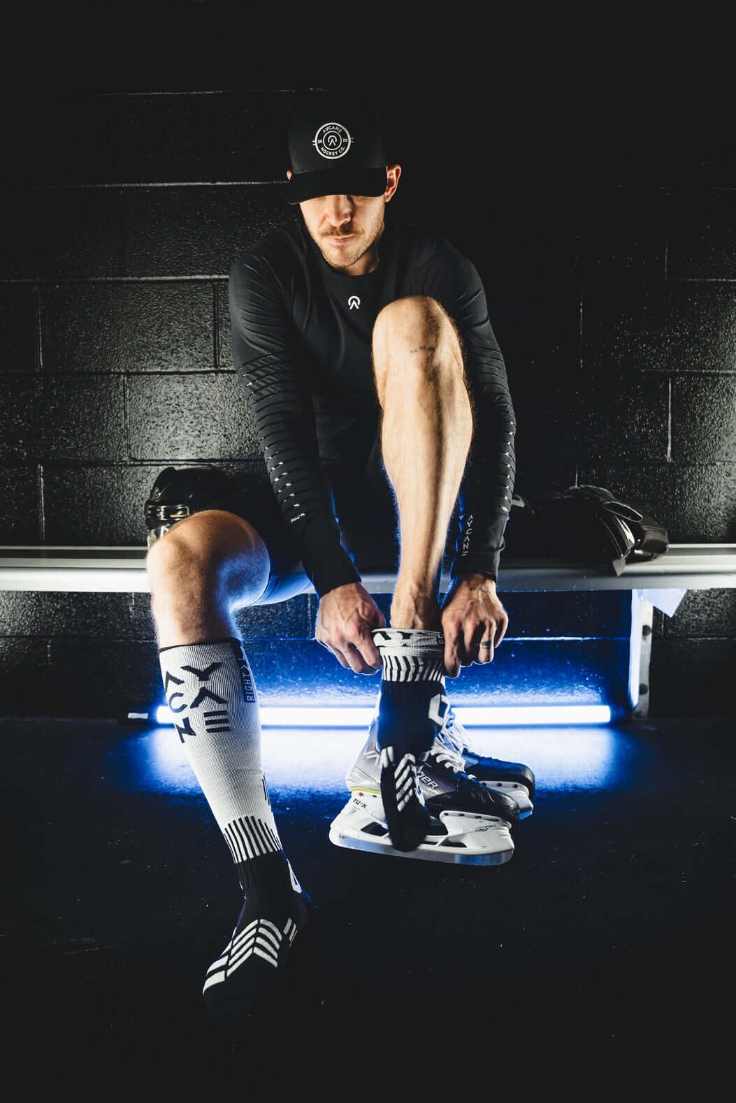 Blade Pro Skate Chaussettes de skate révolutionnaires résistantes aux coupures avec anti-morsure et tissu à séchage rapide
