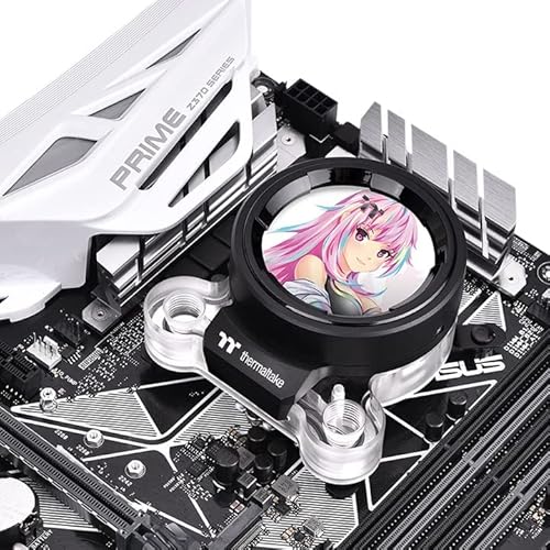 Thermaltake Pacific MX2 Ultra CPU Waterblock | PC water cooling | Processor cooler | 2.1" LCD display | LGA1700 compatible | Temperature sensor | Gif files