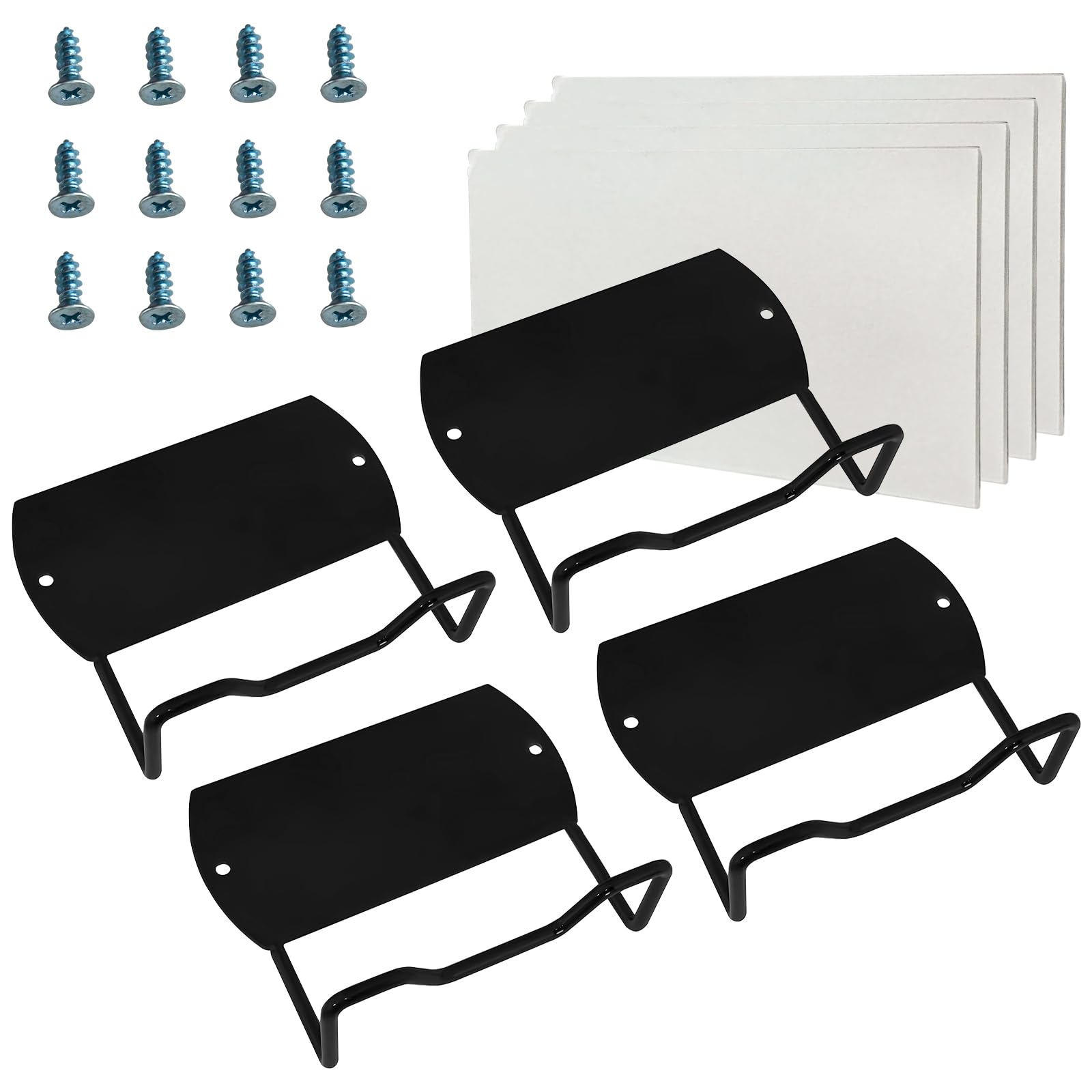 Fatiya 4 Pieces Mattress Slide Stopper Retainer Bar, Thick Non Slip Mattress Gripper Gasket Holder, Metal Bed Stoppers To Prevent Sliding Stabilizer Baffle For Bedroom Frame