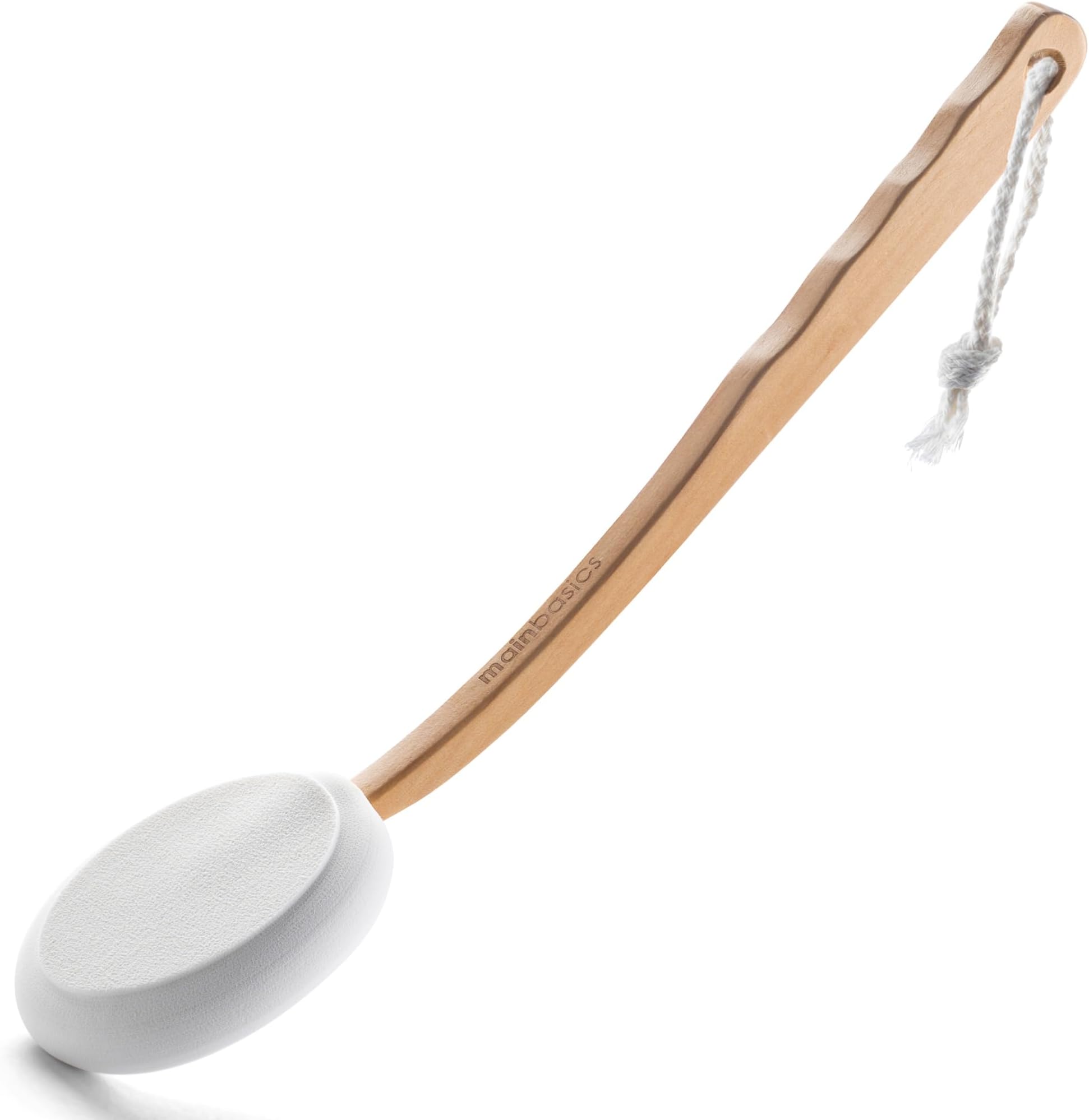 MainBasics Back Lotion Applicator | Long Handle, Washable, Ideal for Self and Elderly Use, For Skin Cream, Medicine, Sunscreen, Moisturizer, Tanner, Lotion