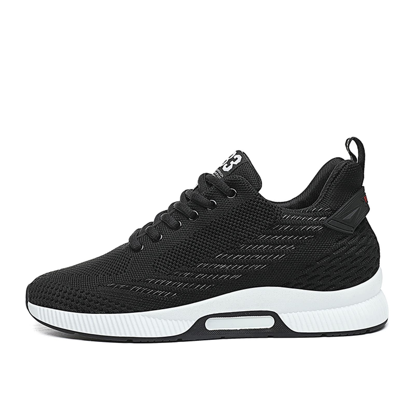 Meidiastra Zapatos de elevación para Hombre de Malla Zapatos Deportivos y de Senderismo al Aire Libre - Tacón de 6 cm