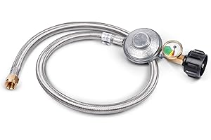 GasSaf Propane Regulator and Hose Kit