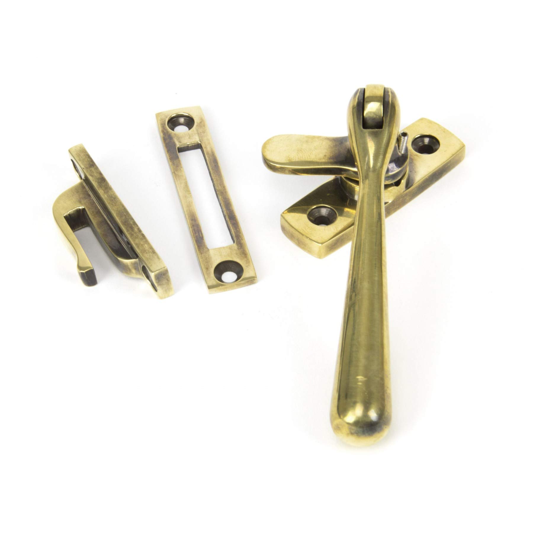 B&Q -  Aged Brass Locking Newbury Fastener