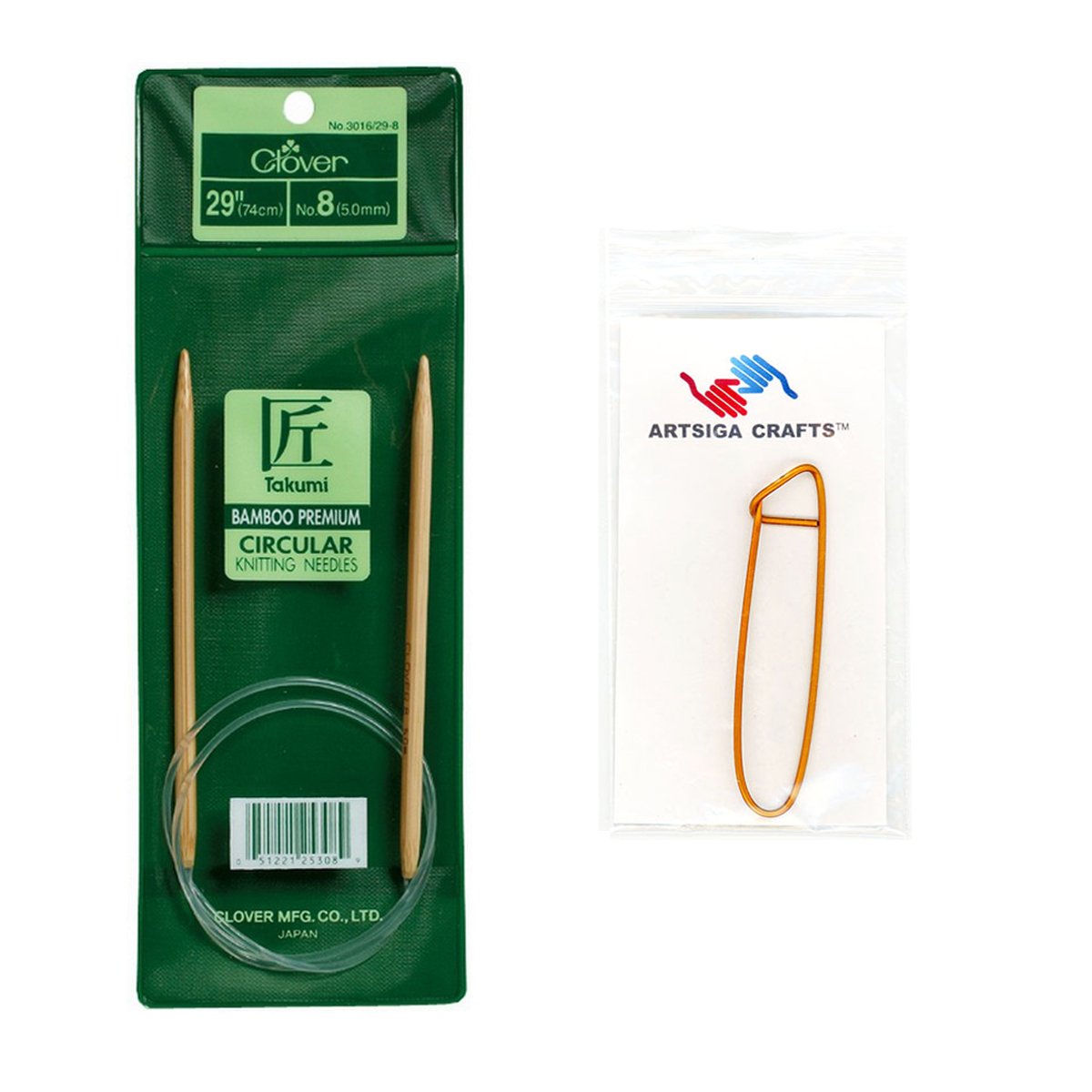 Clover Takumi - Agujas De Tejer Circulares De Bambú De 48 P | Cuotas