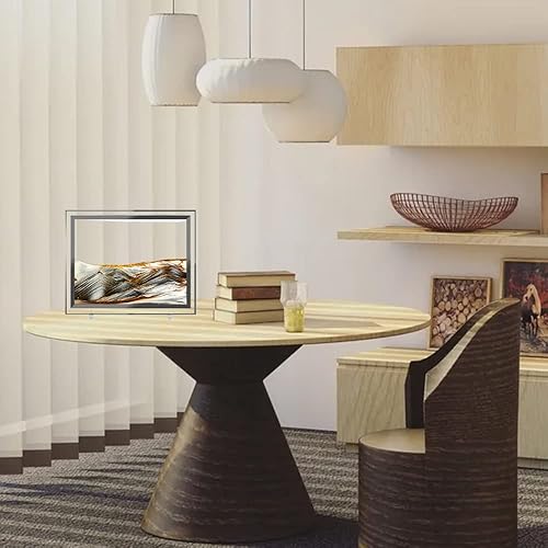 Miniatura 22 de Imagen de arte de arena en movimiento Mar Profundo Dinámico 8D Paisajes de arena Imágenes en movimiento Oficina Escritorio Arte Decoración Juguetes