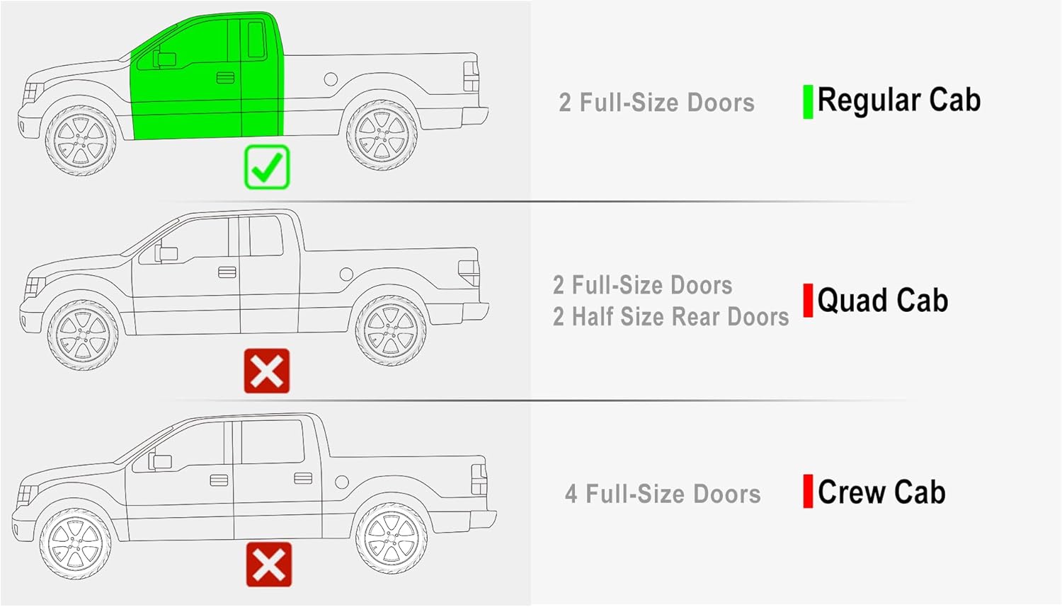 APS 6in Stainless Steel Black Running Boards Compatible with Ford F150 2004-2008 Regular Cab (Exclude 04 Heritage) (Nerf Bars Side Steps)