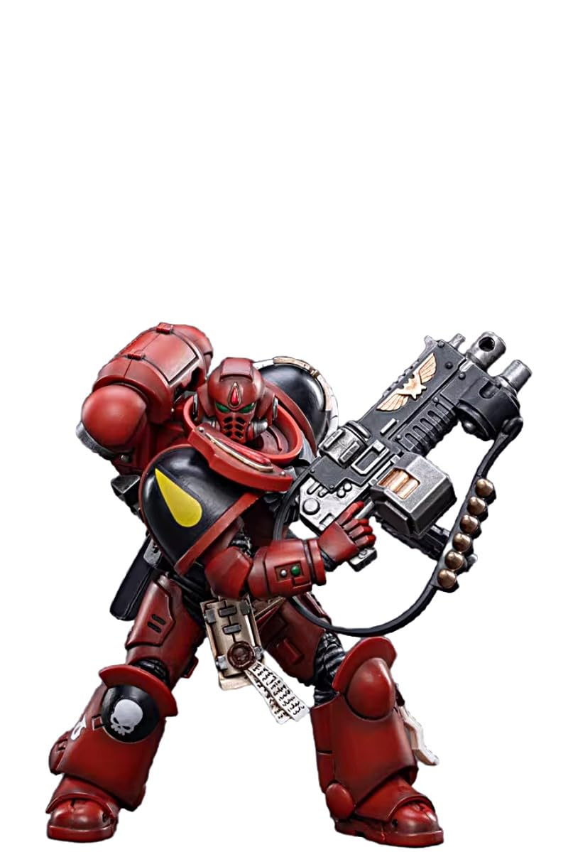 JOYTOY Warhammer 40K 1/18 Action Figure Space Marines Blood Angels Intercessors Brother Sergente Ranian Modello da collezione