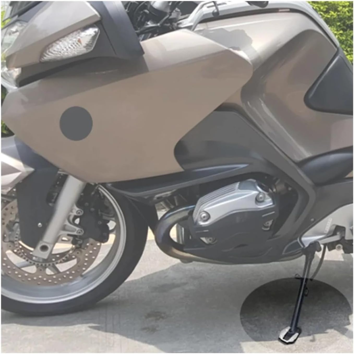 Kickstand Extender for B&M&W R1250RT R1250RS R 1250 R1250 RS RT 1250RS 1250RT 2019 2020 2021 2022 2023 Motorcycle Foot Side Stand Enlarger Plate Pad