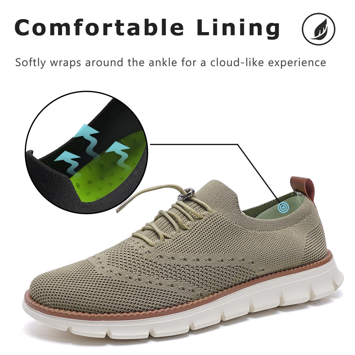 Breeze Wearbreeze Chaussures pour Homme Chaussures Orthopédiques Confortables Chaussure de Marche Respirante