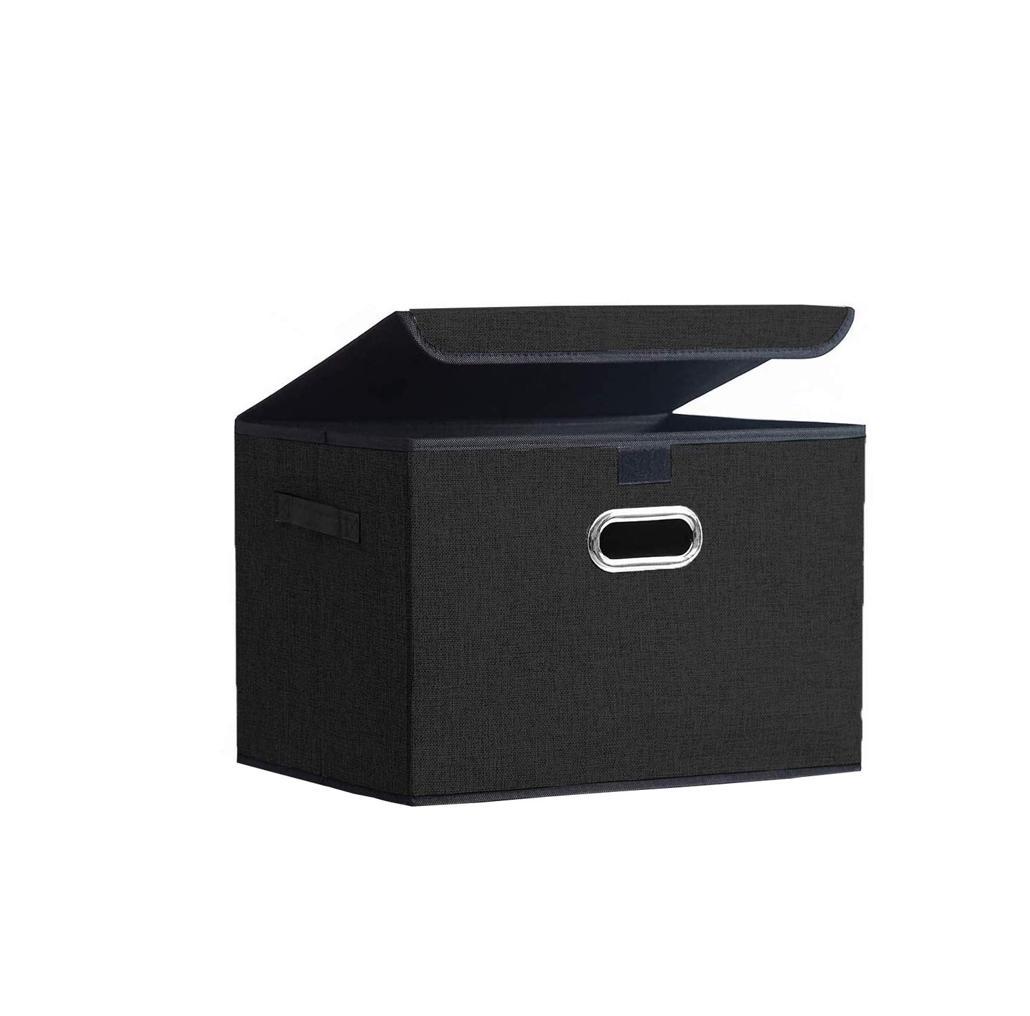 DOUBLE R BAGS Collapsible Rectangular Storage Box Container Bins with ...