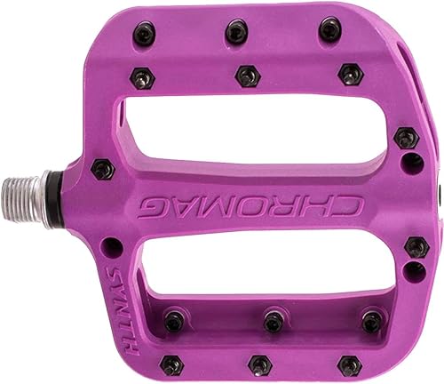Miniatura 1 de Chromag Synth 183-001-06 - Pedales de plataforma, cuerpo eje de nailon, color morado