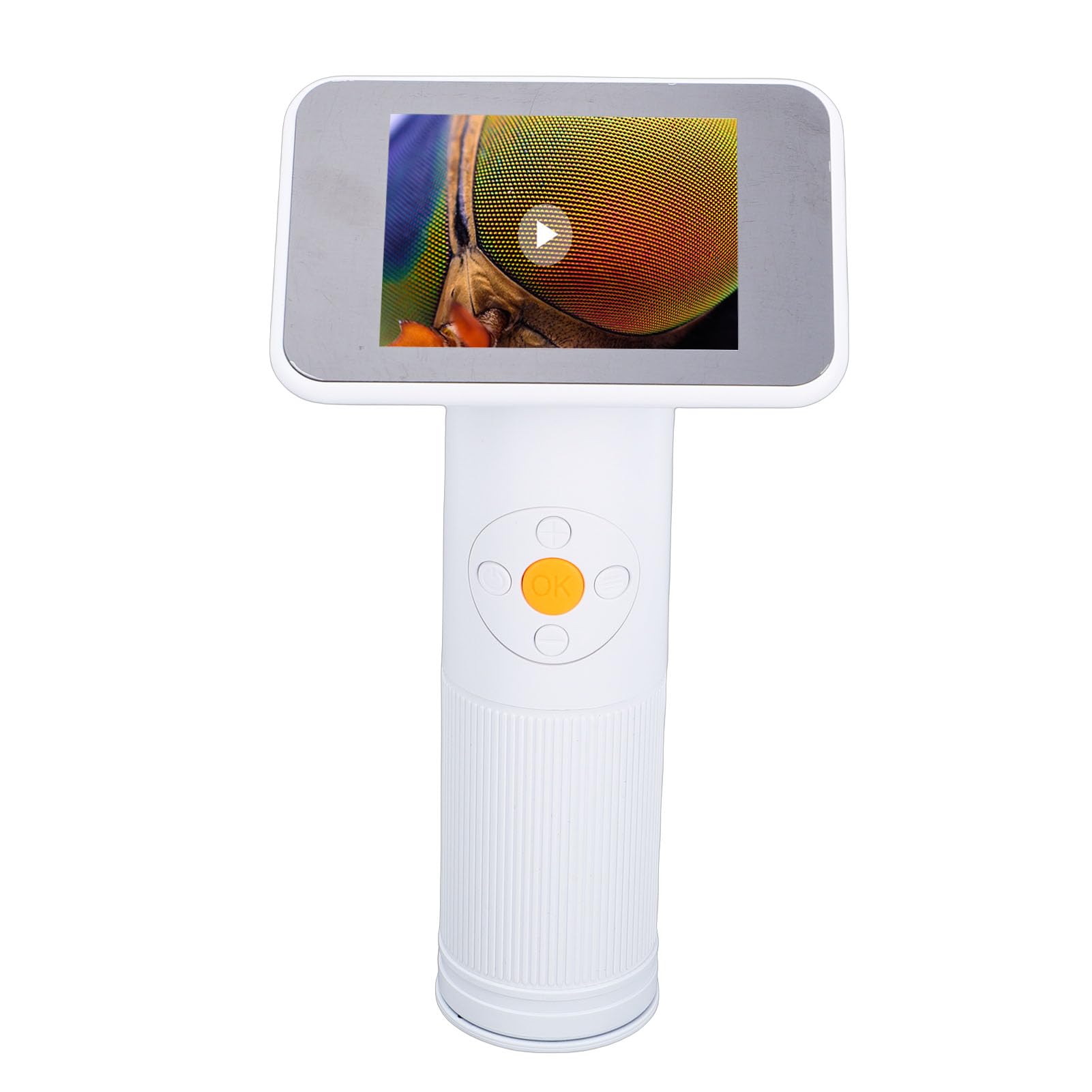 Microscopio Digital Portátil de Bolsillo, Pantalla HD 4K de 2,8 Pulgadas, 1600X, Multifuncional, Portátil, Científico, Electrónico para Niños, para Observación Microscópica con