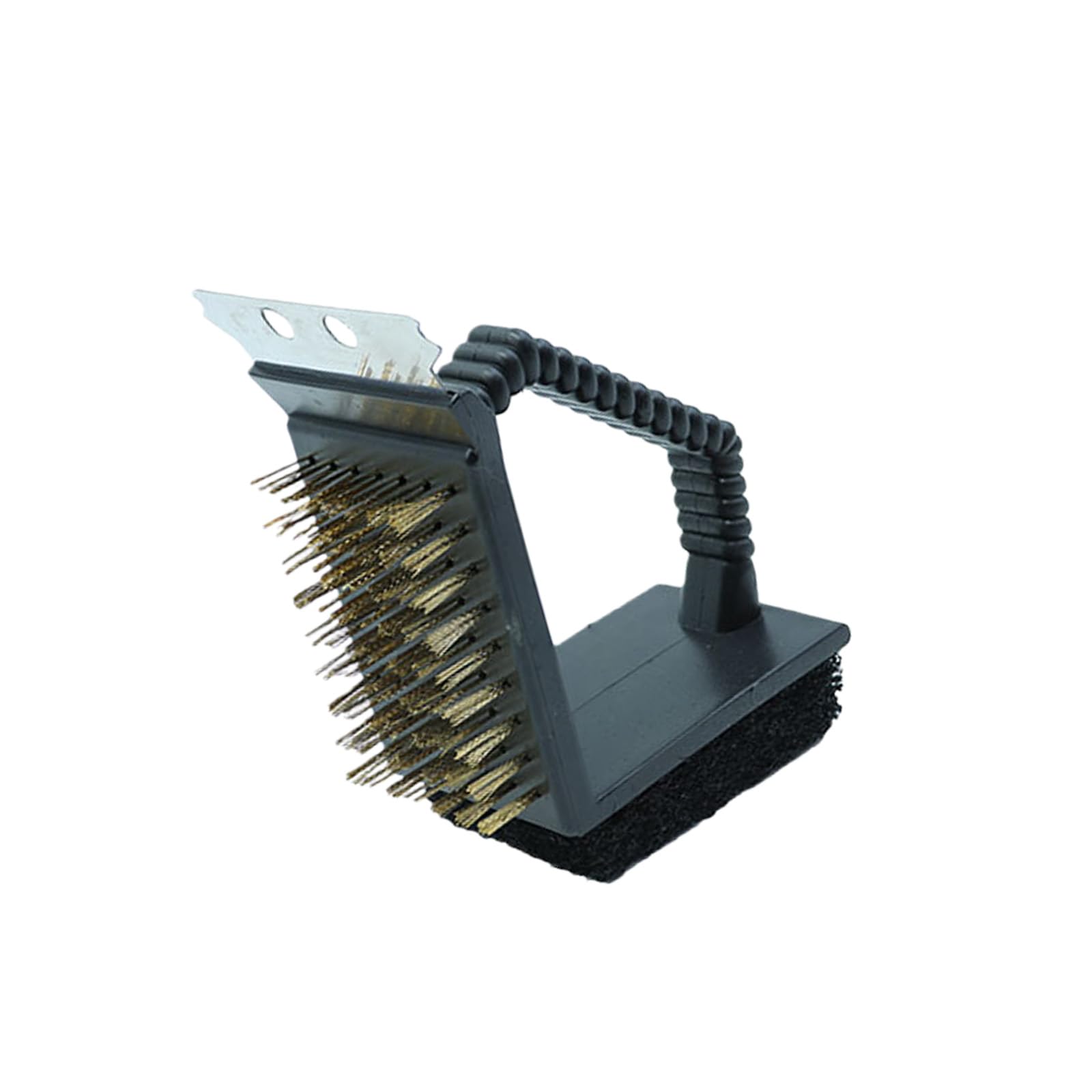 Copper Wire BBQ Maintenance Tool Featuring Nonslip Grip and Multifunctional Scrapers Grill Washing Brush BBQ Grill Brush