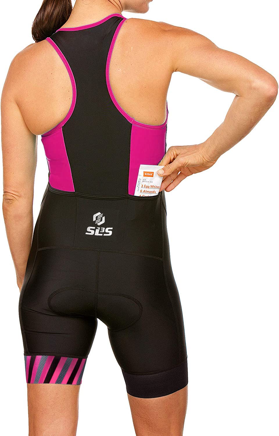 SLS3 Tuta da Triathlon da Donna Triathlon FRT | Tasca Posteriore | Cuciture antifrizione | Progettato Tedesco