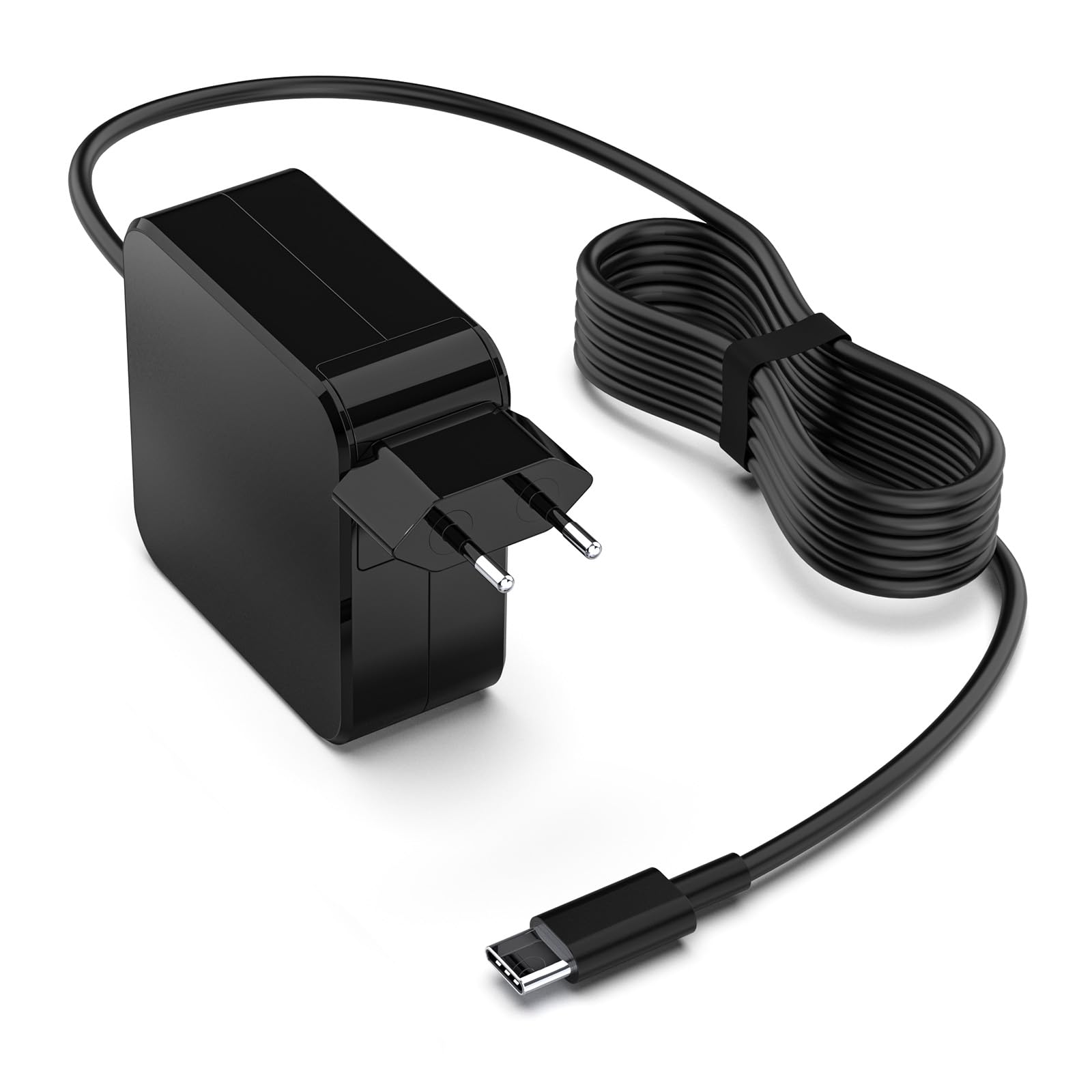 Jippofu 65W USB C Netzteil Laptop Ladekabel Kompatibel mit MacBook Pro Air Lenovo ThinkPad Yoga HP Elitebook Spectre Pavilion Dell Latitude XPS Asus Acer Samsung Huawei Xiaomi Ladegerät Typ C Charger
