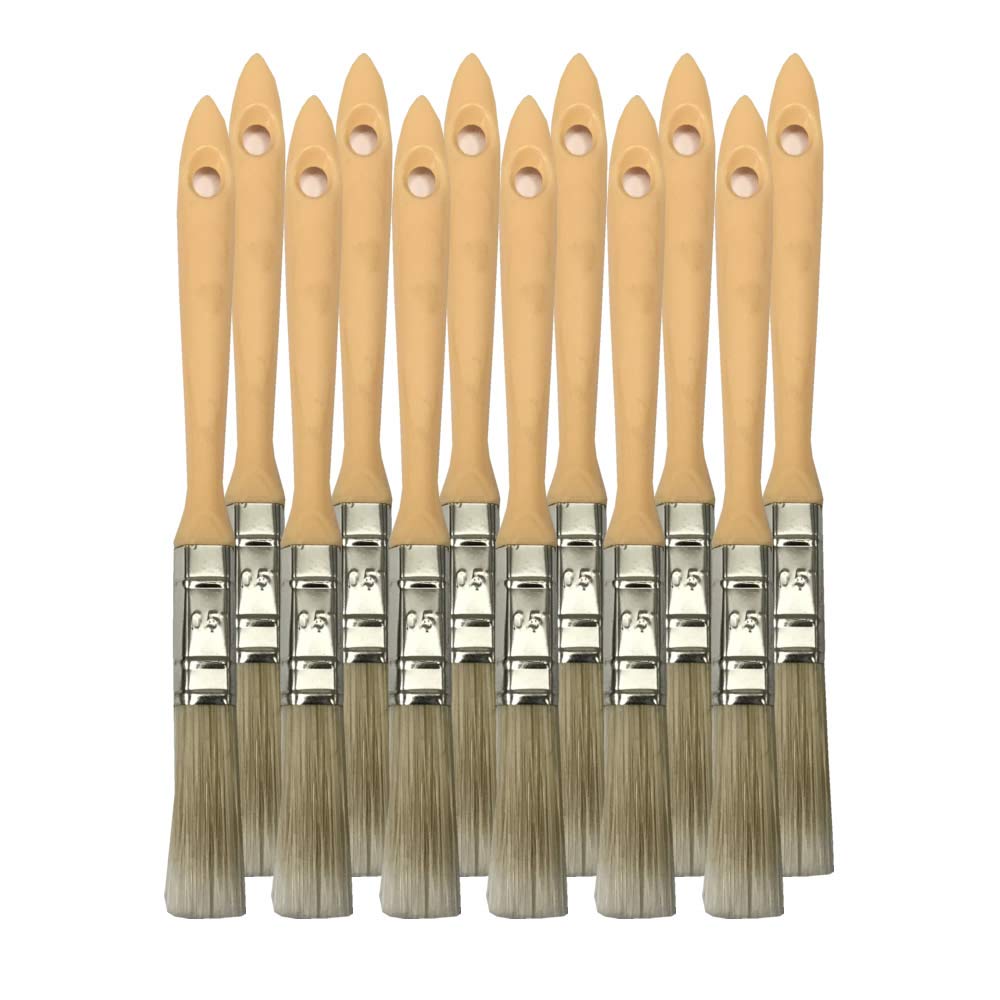 Polycraft Gelcoat 0.5" (12.5mm) Fibre Glass Brush - GRP - 12pk