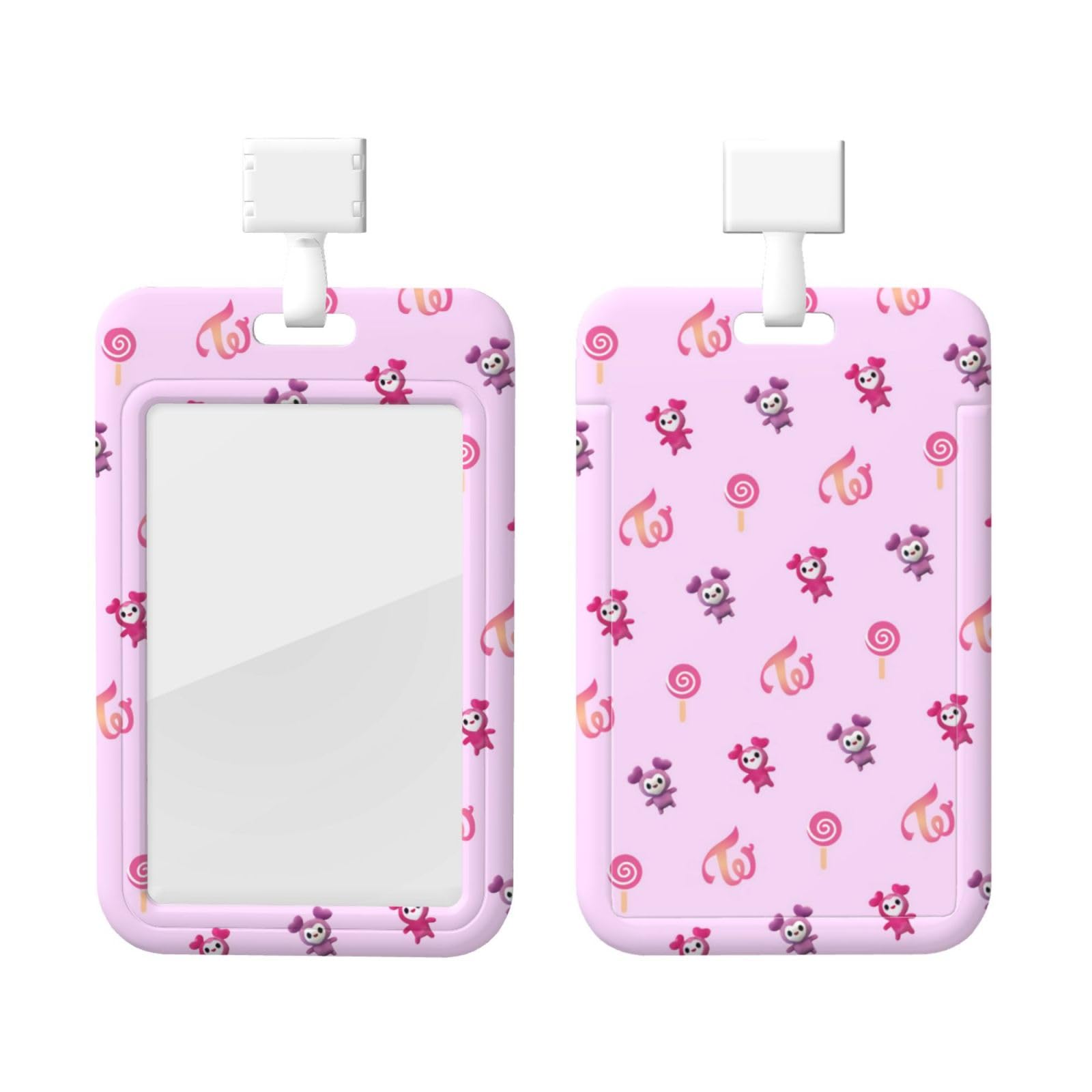 Amazon.co.jp: Idカードケース Twice トゥワイス 縦型 パスケース