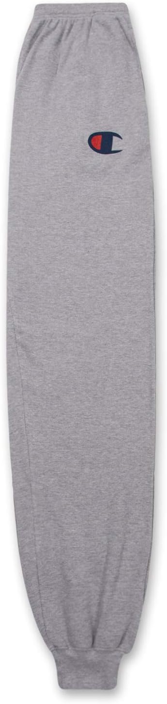 Champion Thermal Waffle Sweatpants Big and Tall - Lounge Jogger Sweatpants for Men - Image 2