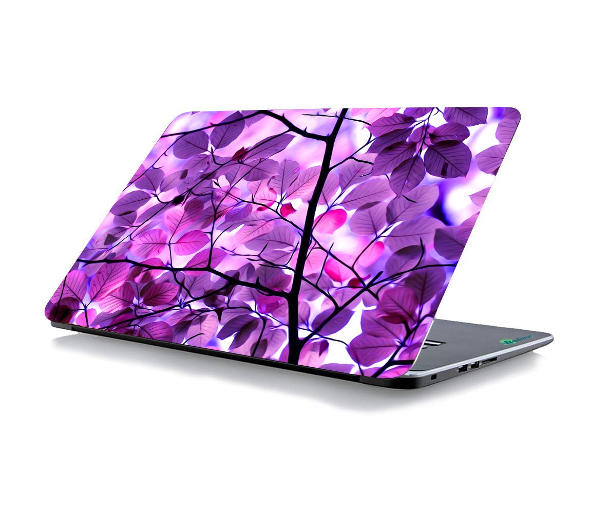 ISEE 360® Nature Purple Flower Laptop Skin Cover Laminated Stickers Girls Boys Office Vinyl Printed Multicolored Floral Small HD Quality Sticker 16 Inches (B08MV7GQBK) Amazon Price History, Amazon Price Tracker