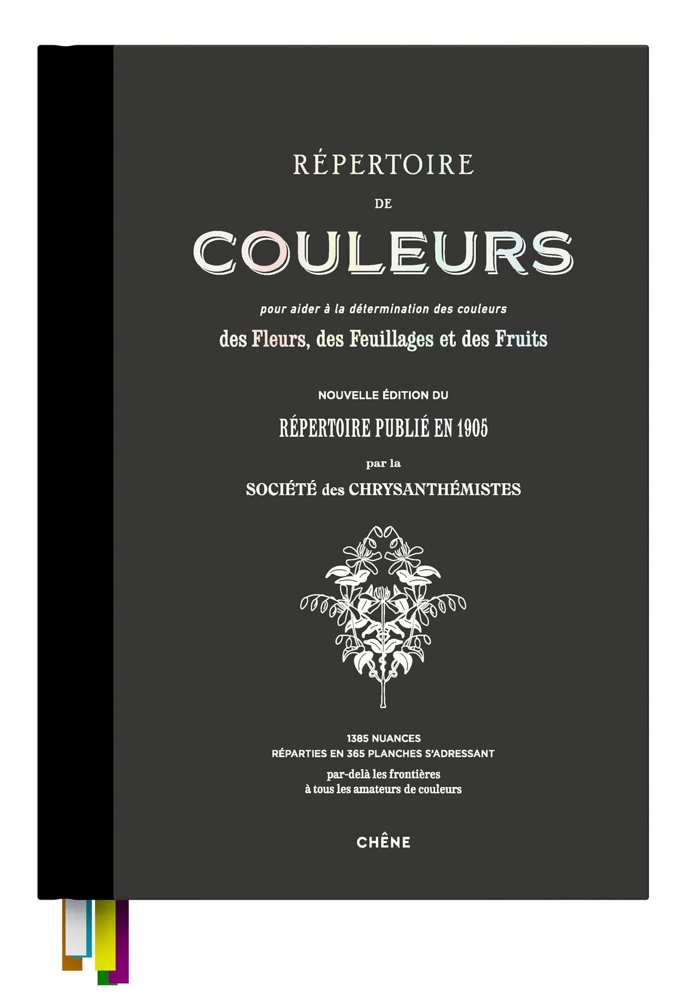 Répertoire de couleurs: 1385 nuances réparties en 365 planches