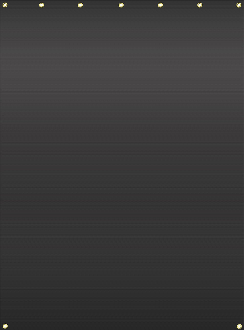 Cimarron Sports Heavy-Duty Baseball Softball Rubber Backstop Net Saver Reinforced with Woven Nylon Mesh Inner Core and Heavy-Duty Brass Grommets for Hanging (6' x 8')