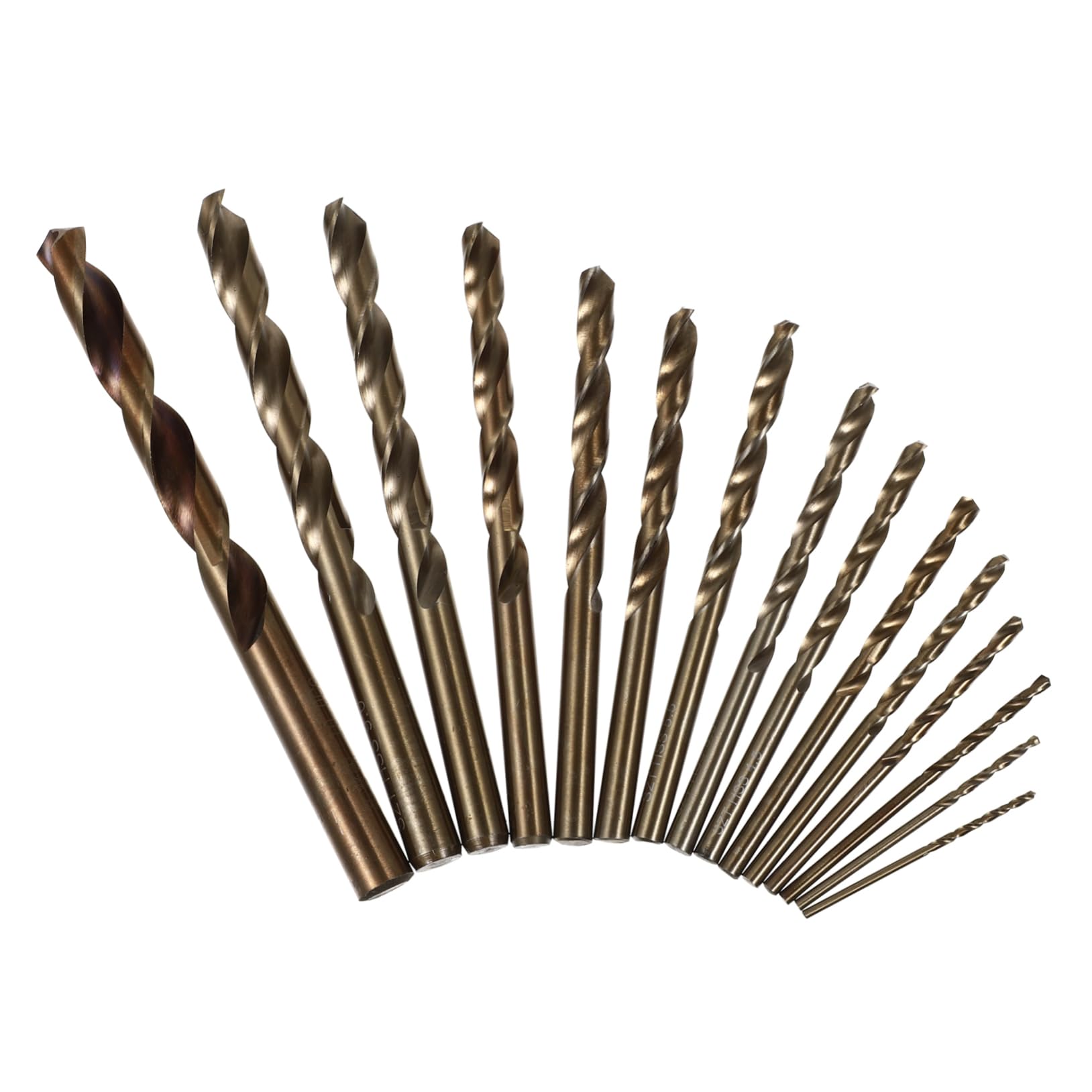 15pcs Set M35 Broca Brocas para Metal Taladros Inalambricos Juego de Destornilladores Juego de Brocas Hexagonales Cortadores de Tapones para Carpintería Juego de Brocas de Cobalto Juegos de Brocas