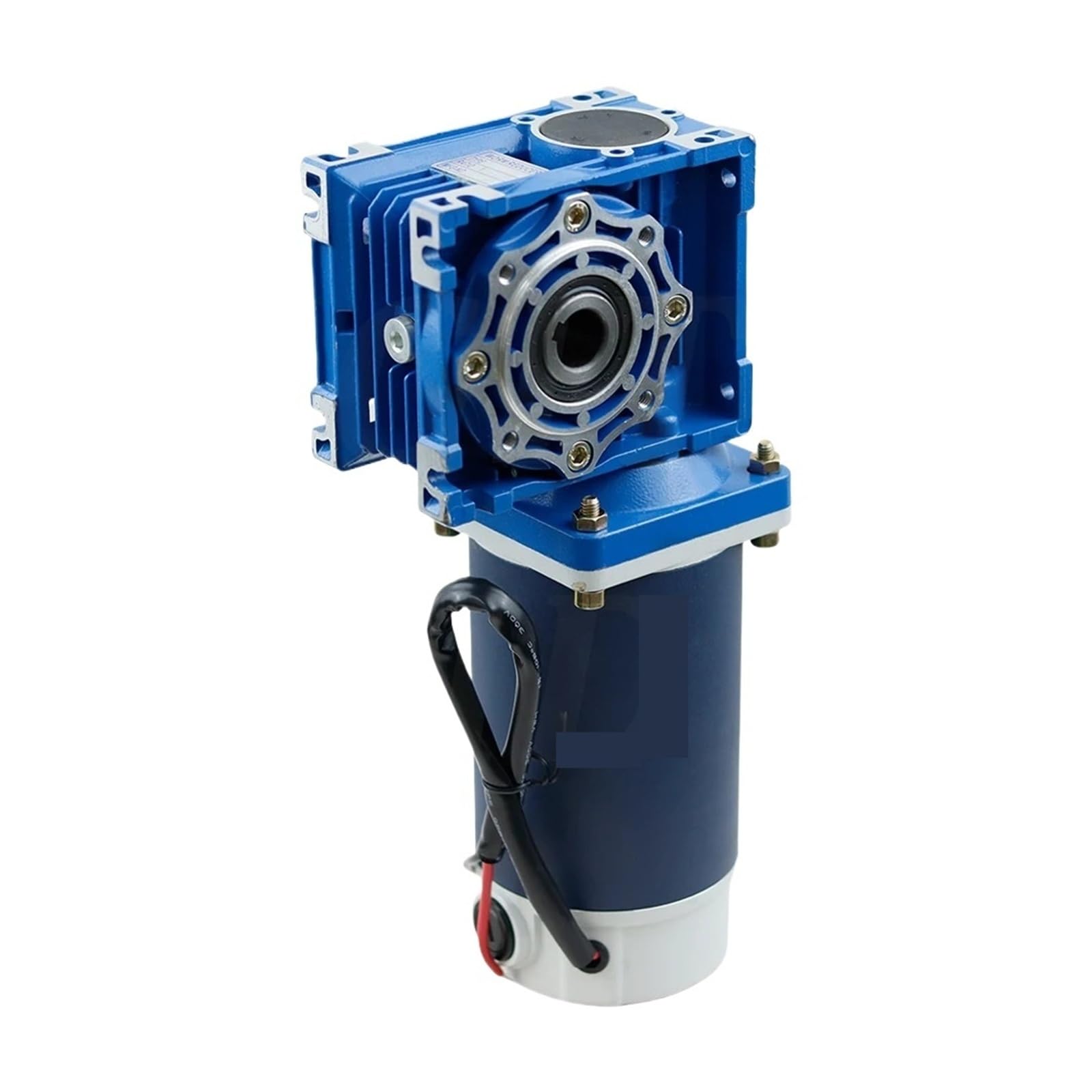 RV30/RV40 DC12V / 24V 300W 9A DC-Getriebemotor Schneckengetriebe Hohes Drehmoment Drehgeschwindigkeit 1800U/min für Garagentor(RV30,420 RPM_24V)