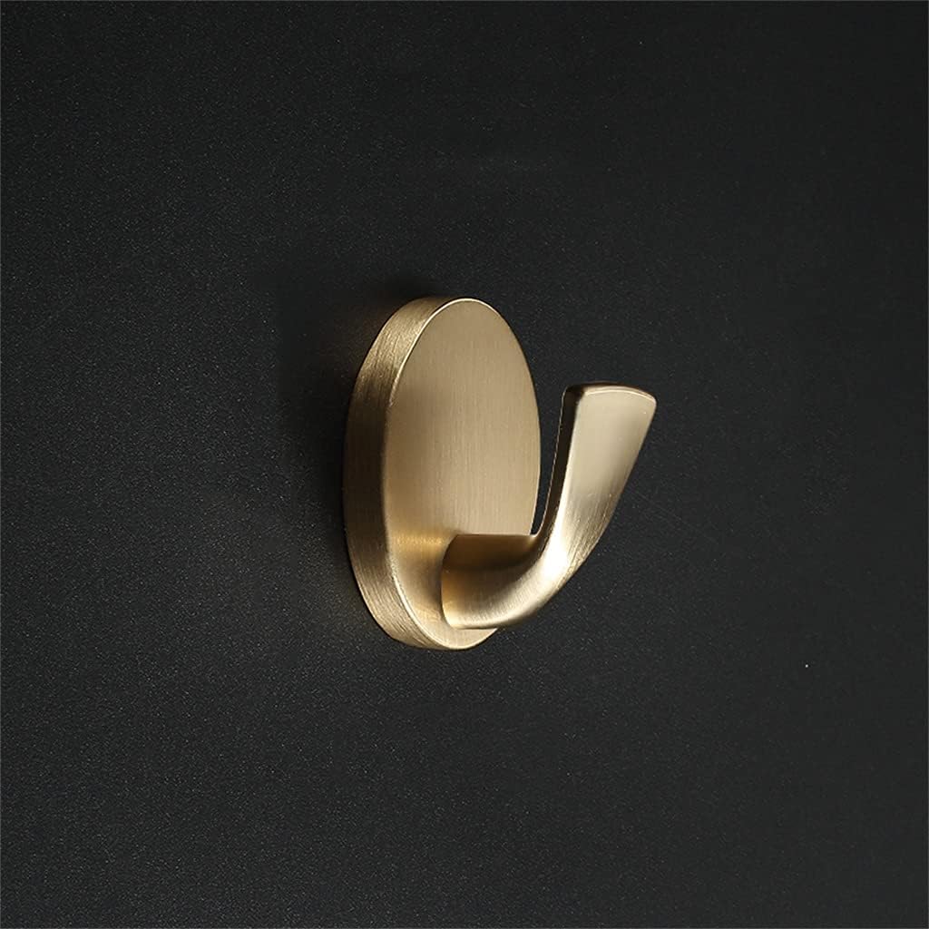 Chinese Hook Single Hook After Entering The Door Wardrobe Clothes Coat Hook Minimalist Coat Hook Wall Hanging Gold(Gray,E)