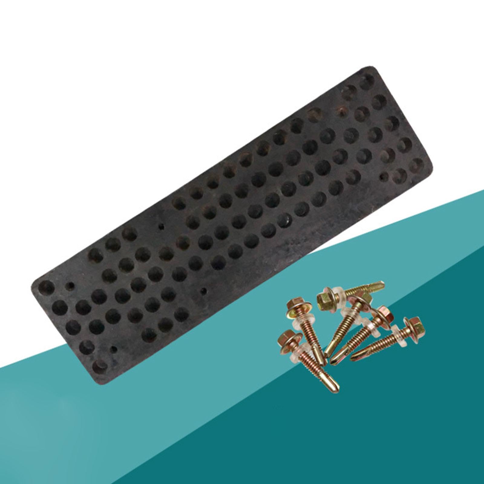 Qianly Almohadilla de Goma para Máquina Desmontadora de Neumáticos Protector Antideslizante y Accesorio para Reparación de Llantas Material