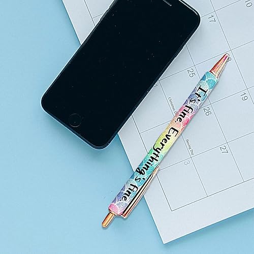 Miniatura 6 de MYHJL Juego de bolígrafos divertidos para enfermeras juego de bolígrafos divertidos con purpurina de primera calidad juego de bolígrafos novedosos