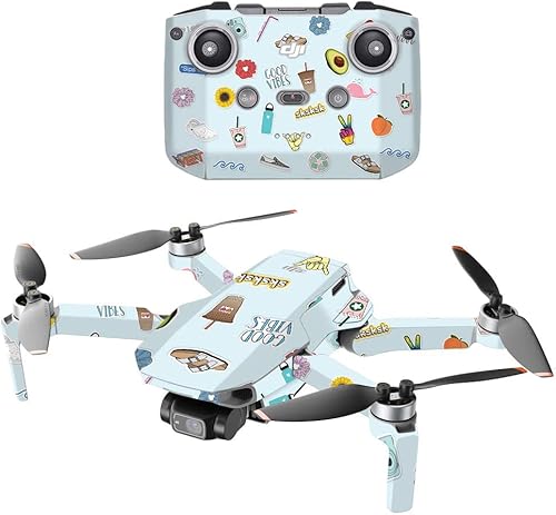 Miniatura 1 de MightySkins Compatible con DJI Mini 2 Drone portátil - VSCO Girl  Funda protectora de vinilo duradera, única y fácil de aplicar, quitar y cambiar