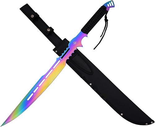 Miniatura 17 de Snake Eye Tactical Fantasy Design Ninja Sword viene con funda de nailon Negro