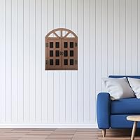 Vista 9 de VOSAREA Colgante de pizarra de madera para ventana, multifuncional, letrero de pizarra reutilizable