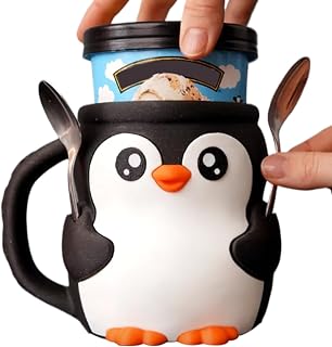 Soporte De Pinta De Helado, Pinta De Manga De Helado, Contenedor De Bocadillos Para Niña Para Niños Pequeños, Con Soporte De Cuchara Incorporado, Contenedor De Golosinas Portátiles, 6.69 × 4.72 Pulgad