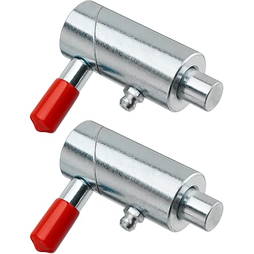 1/2" Spring Plunger Pin Twist Lock, Cam Lock for Wrecker Tow Truck/Farm Equipment/Wheel Lift Arms, 2 Pack