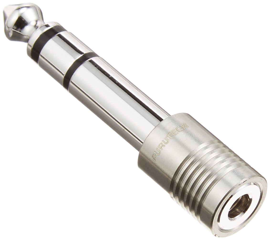 Furutech ADL, F63-S, adapter stereo jack 3,5 mm do 6,3 mm