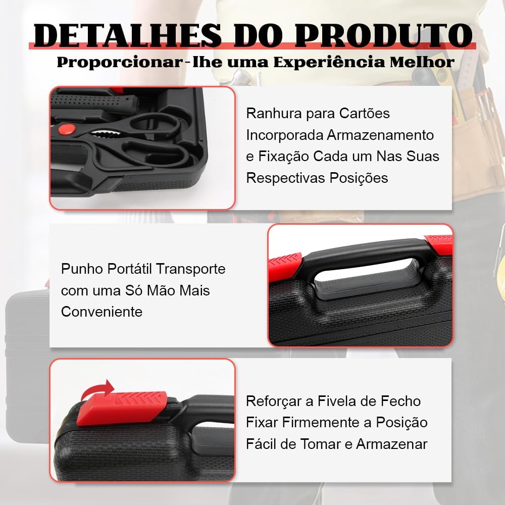 O fundo é neutro, com um desfoque que sugere um ambiente de trabalho, possivelmente um ateliê ou oficina. O fundo é neutro, com um desfoque que sugere um ambiente de trabalho, possivelmente um ateliê ou oficina.