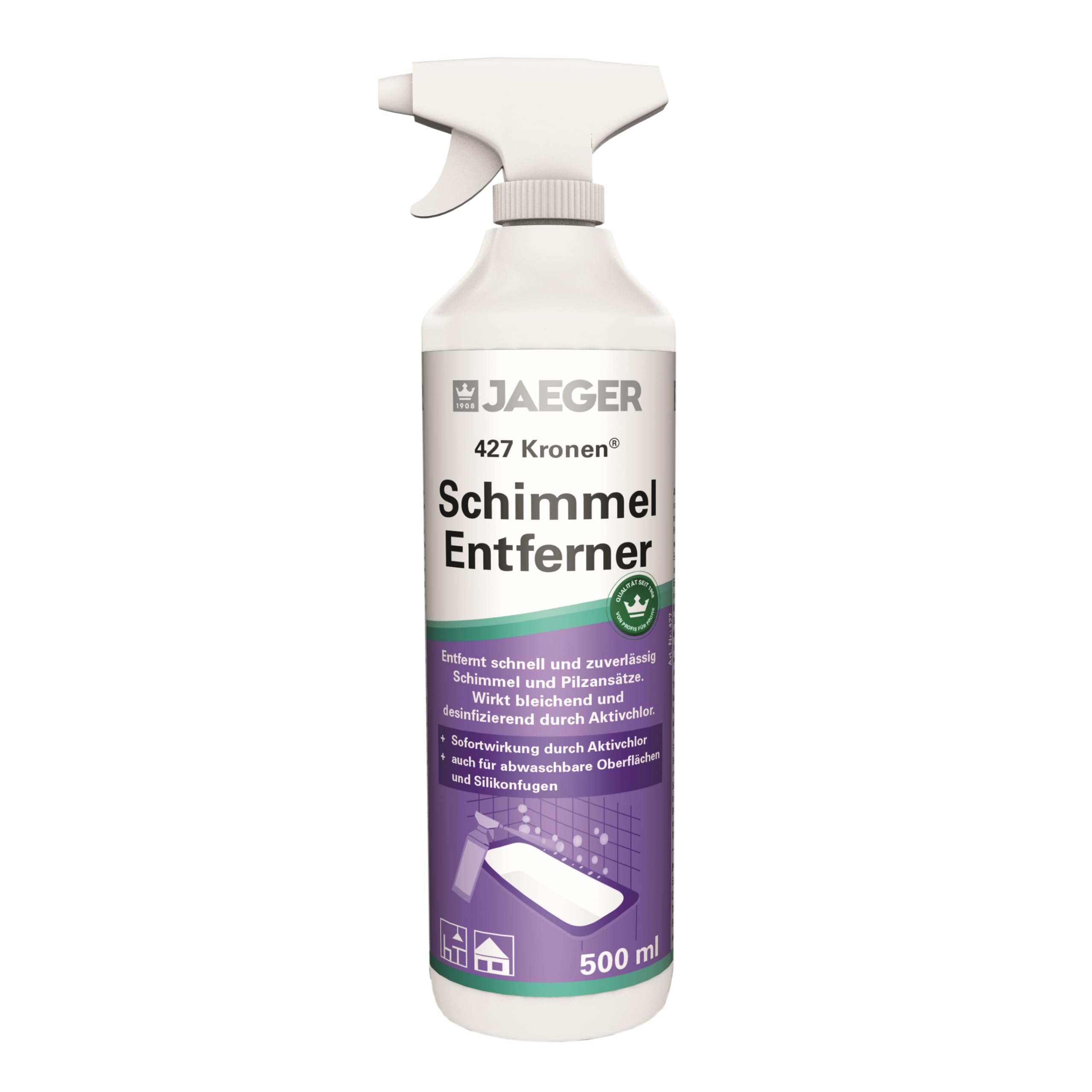 Jaeger Kronen Schimmel-Entferner 427 Spray, 1 Liter