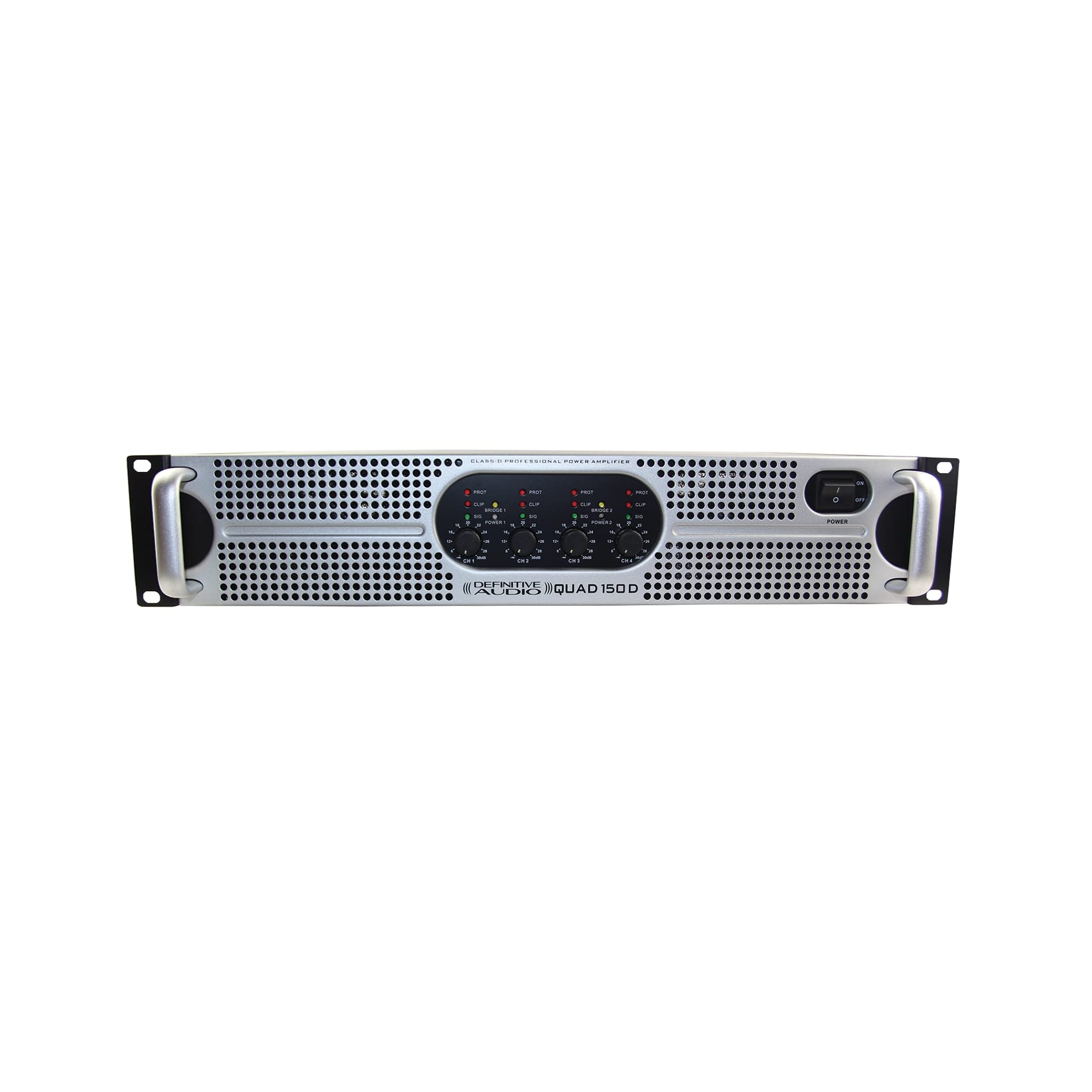 QUAD 150D 4x150W RMS 4 Ohms Amplificateur Multicanaux