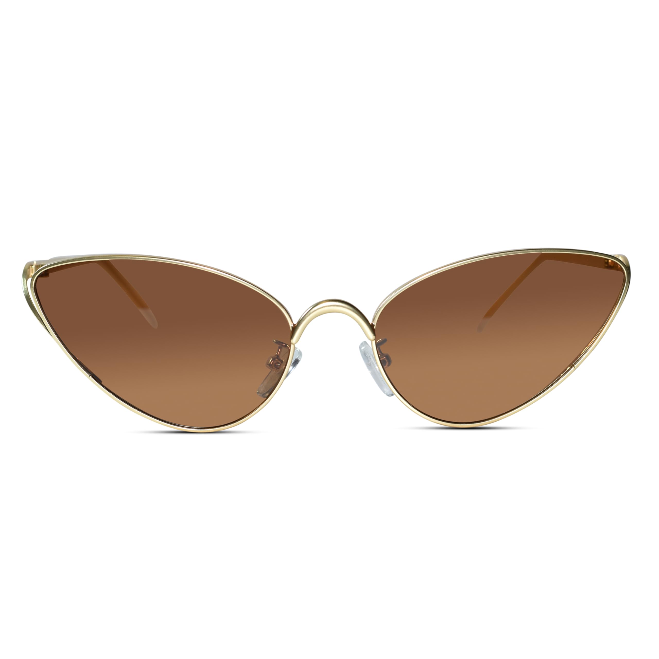 Luxury Cat Eye Sunglasses for Women | UV Protected Stylish Fashion Sunglasses | Lightweight Designer Shades for Driving, Travel, Beach & Outdoor Wear-image-24