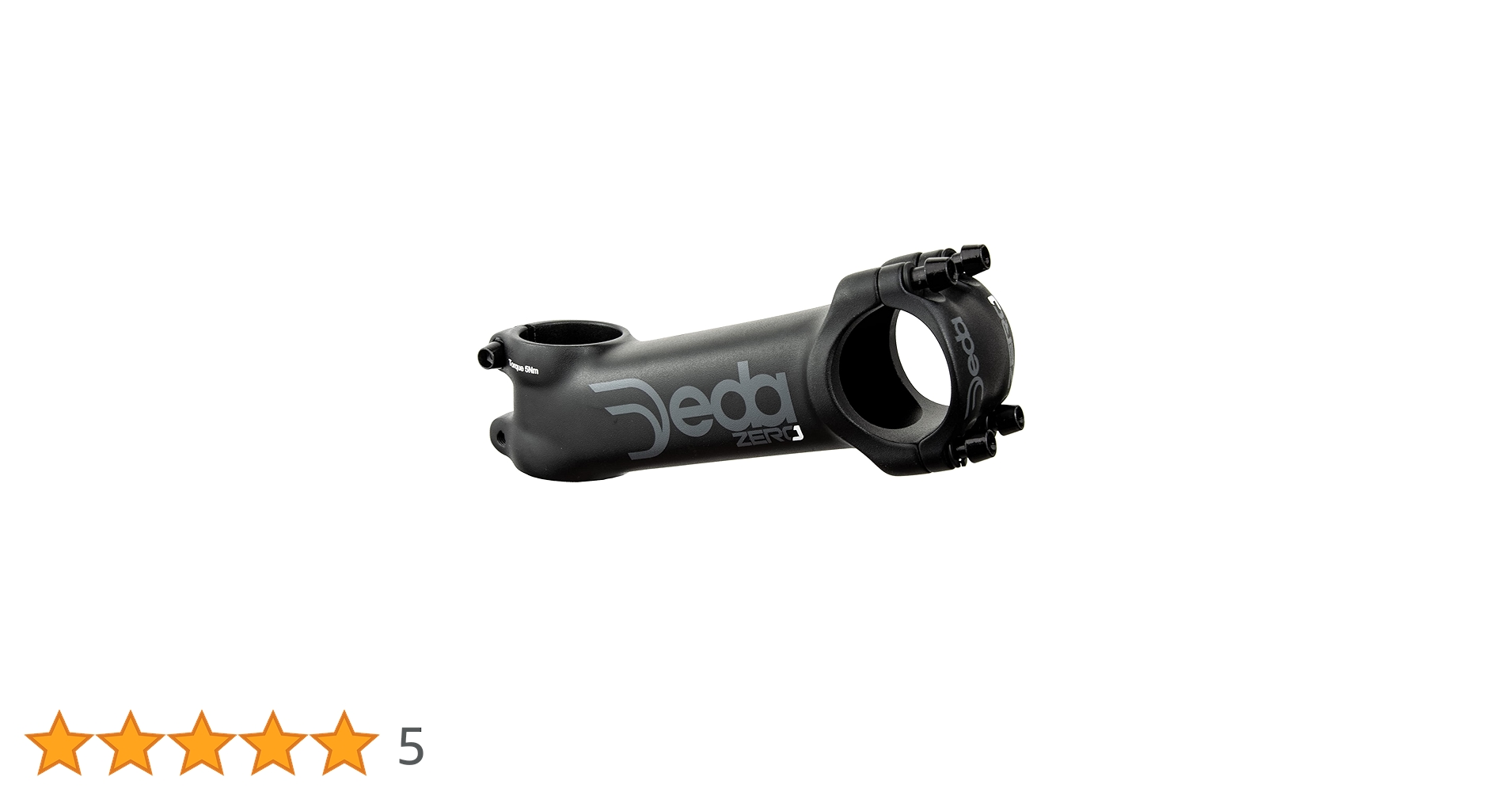 Amazon.co.jp: Deda Elementi Zero 17度ライザーステム、ブラック