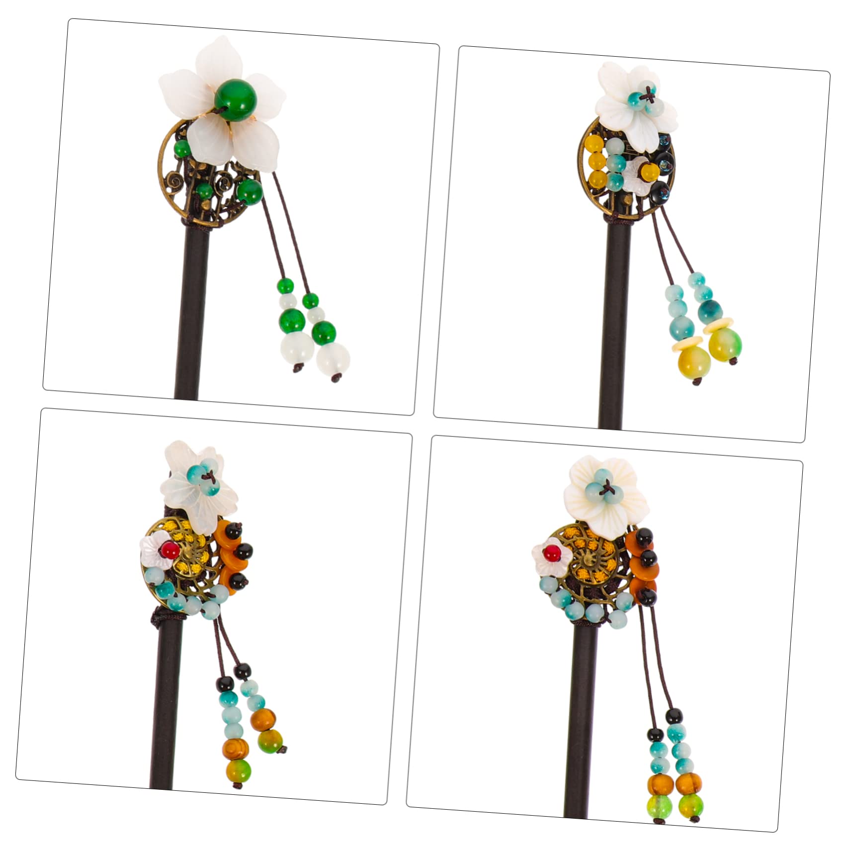 Beaupretty 16piezas Horquillas De Madera Para Recogidos Palillos De Pelo Clásicos Diseño De Para Mujeres y Accesorio Elegante Para y